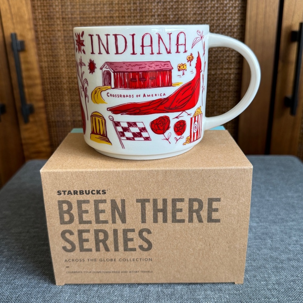 NIB Starbucks INDIANA “Been There” Series
